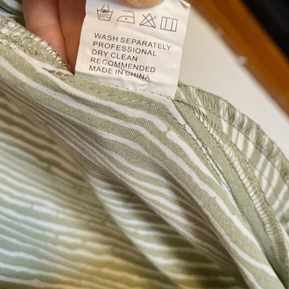 Parallel Lines Wide Leg Short Sleeve Jumpsuit - Picture 8 of 8